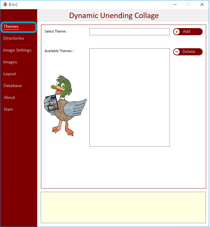 Program Select Theme